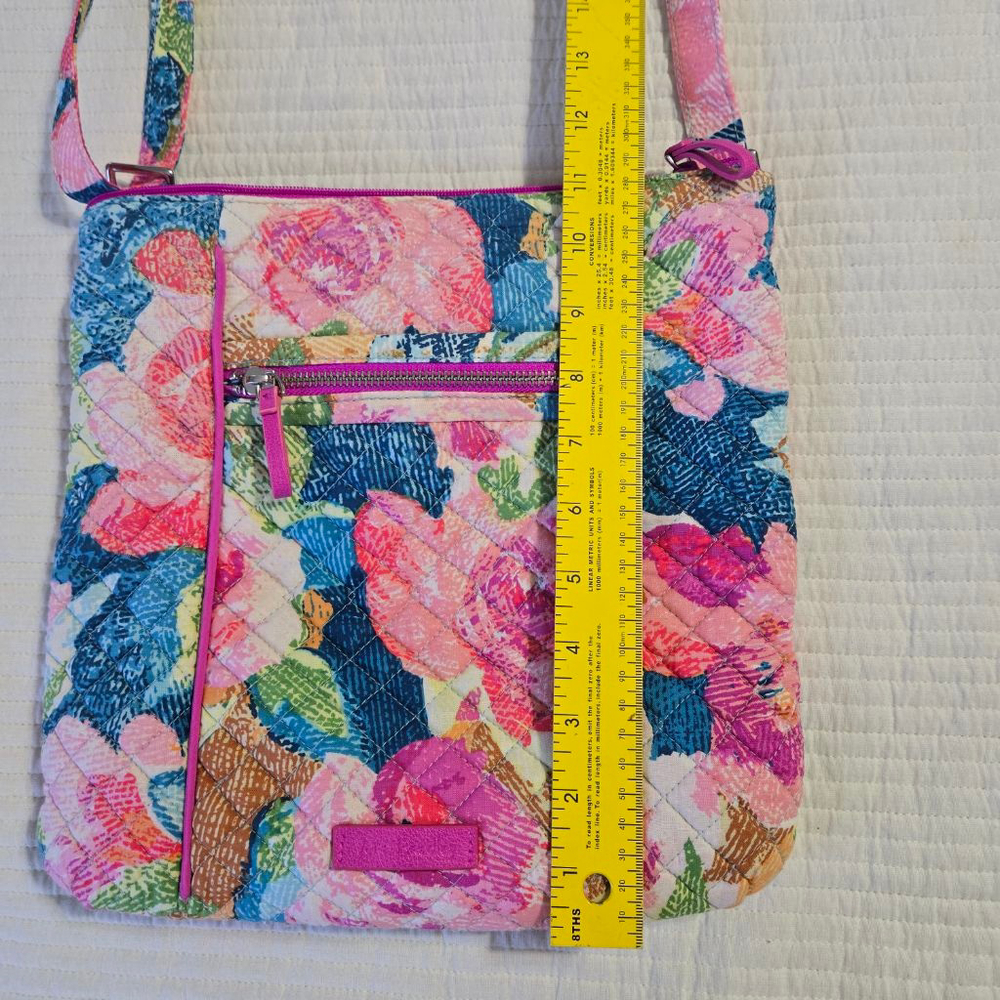 VERA BRADLEY Floral Super Bloom Hipster Crossbody Bag - Picture 5 of 13
